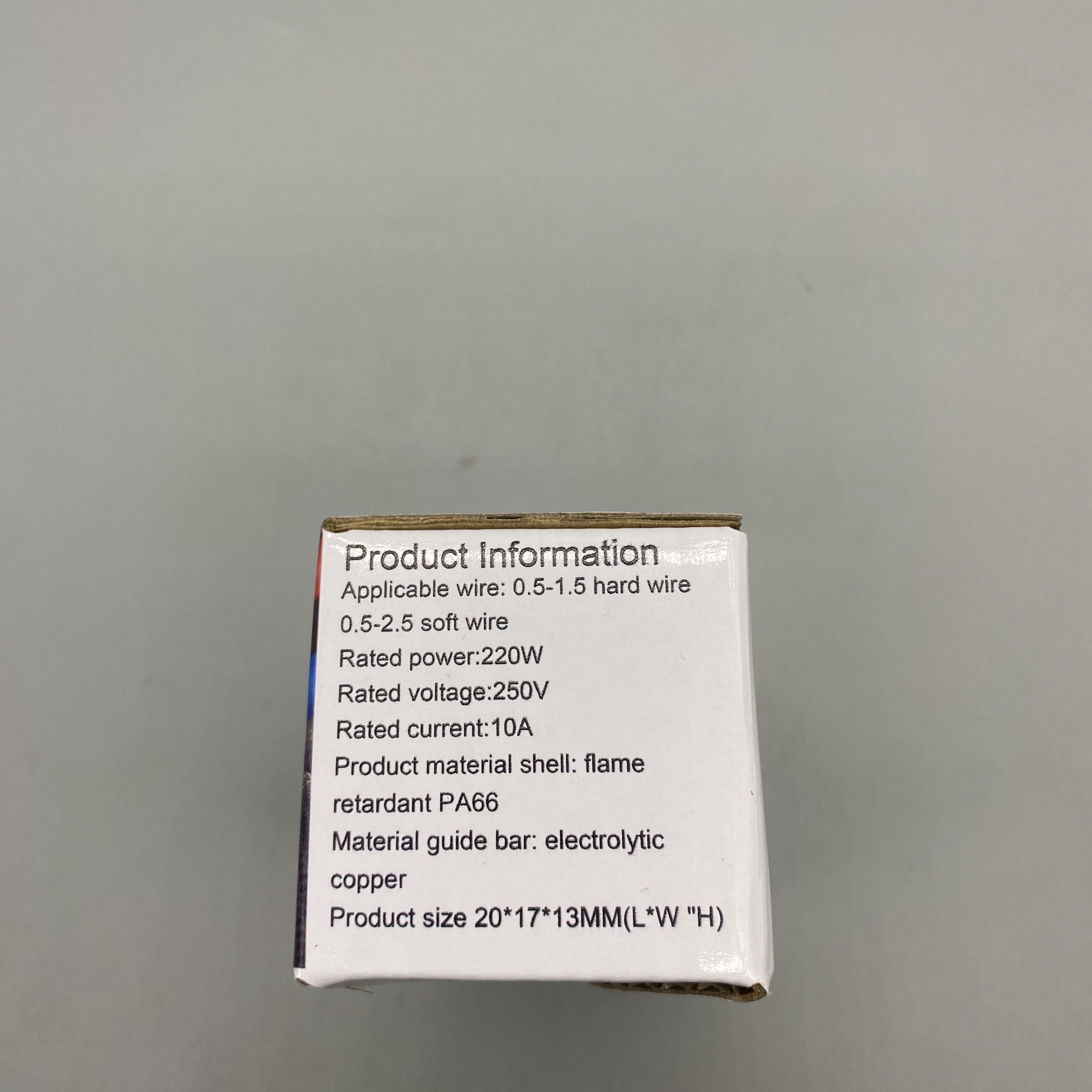 QINGSEA Q Wire Connectors [Electricity] - 10A, 250V, PA66 Flame-Retardant Shell, Electrolytic Copper Rod - Suitable for 0.5-1.5mm² Hard Wire, 0.5-2.5mm² Soft Wire